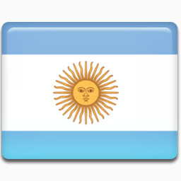 阿根廷国旗免费下载 装饰元素 256像素 编号 Png格式 佳库网