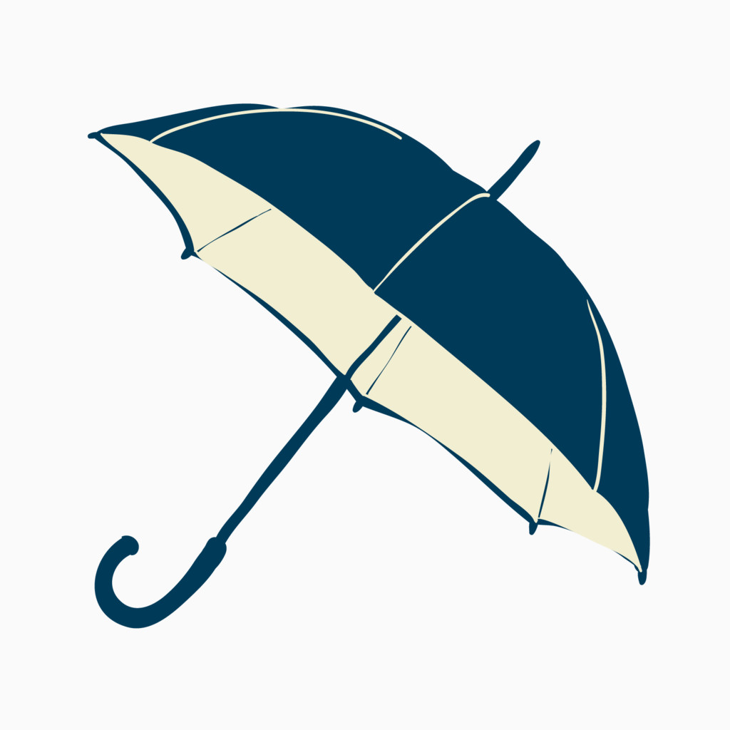 手绘雨伞素材免费下载 装饰元素 1654像素 编号 Png格式 佳库网