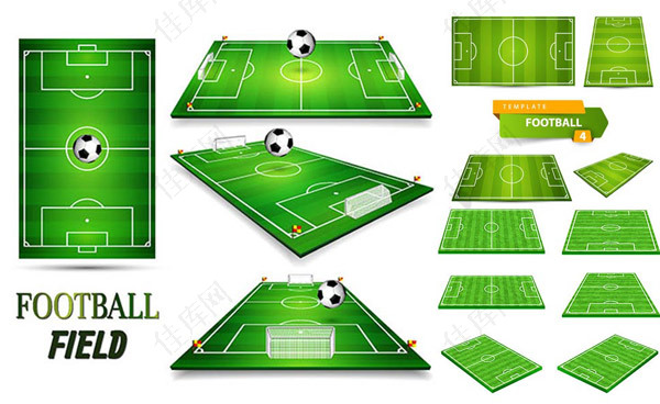 足球场模型