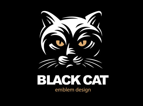 黑猫元素标志