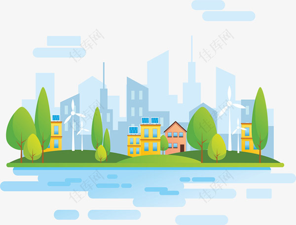 自然能源生态城市
