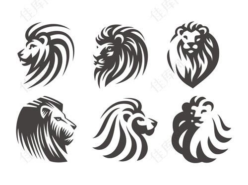 狮子元素标志