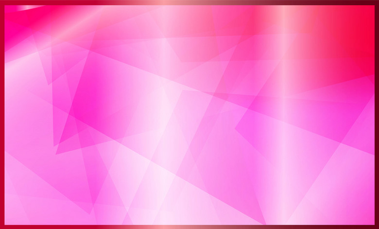 粉红几何渐变边框卡片名片背景
