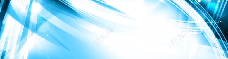 企业文化蓝色线条背景banner