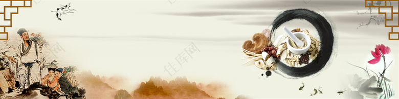 复古中国风背景模板