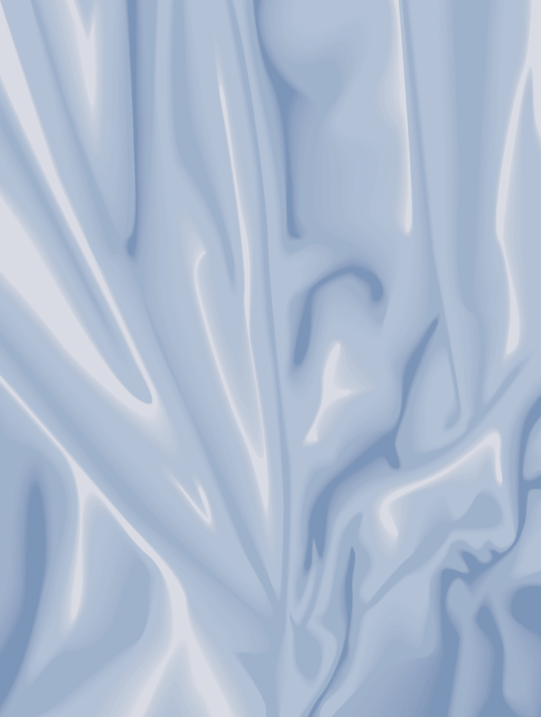 蓝色丝绸布匹褶皱丝滑质感纹理背景