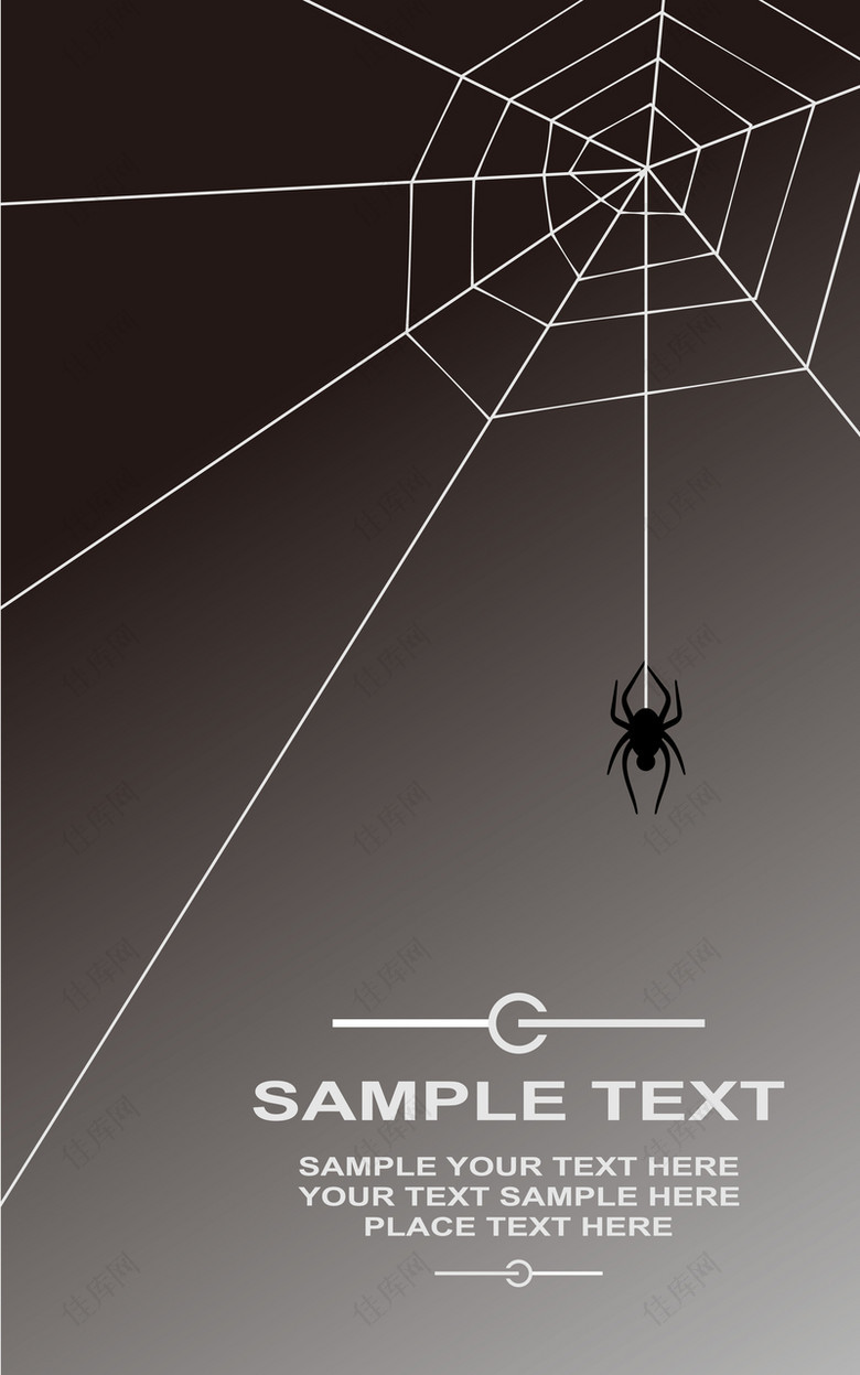 抽象蜘蛛网蜘蛛背景素材