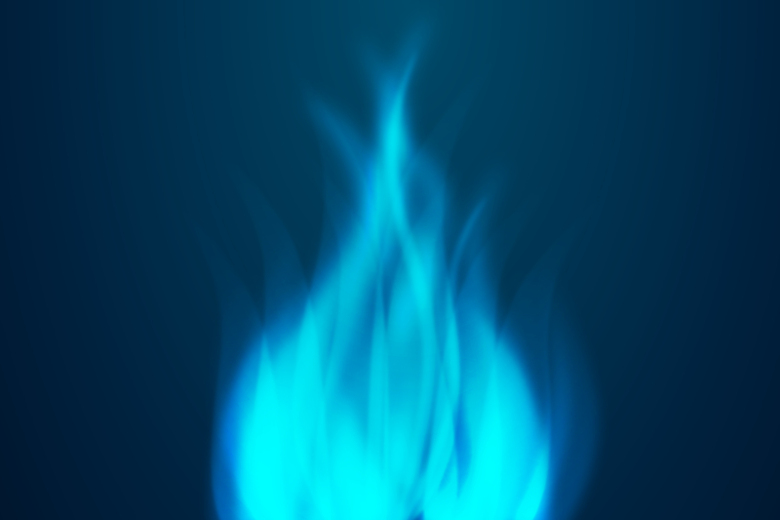 蓝色火焰燃烧激情海报背景素材