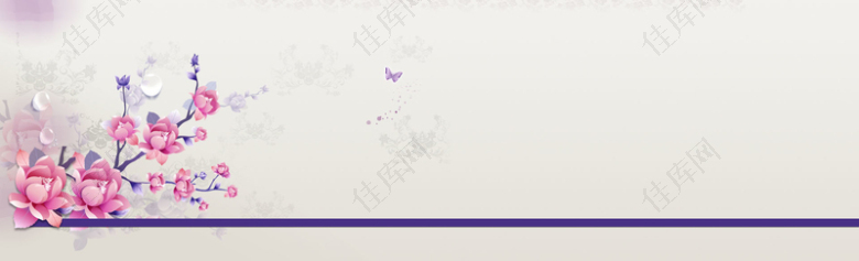 韩国网站模版背景banner
