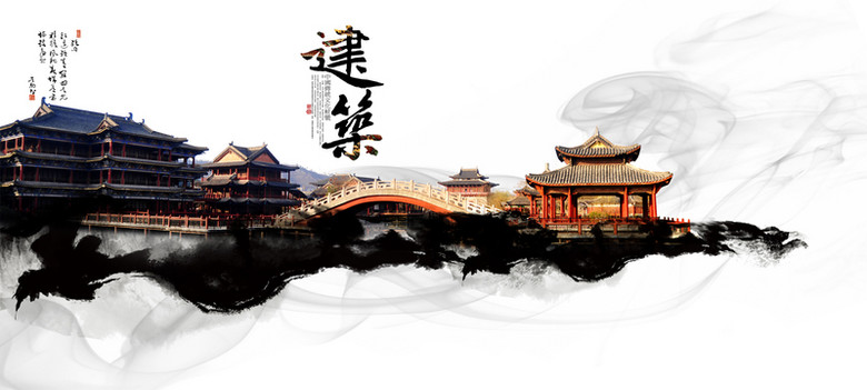 中国传统建筑Banner