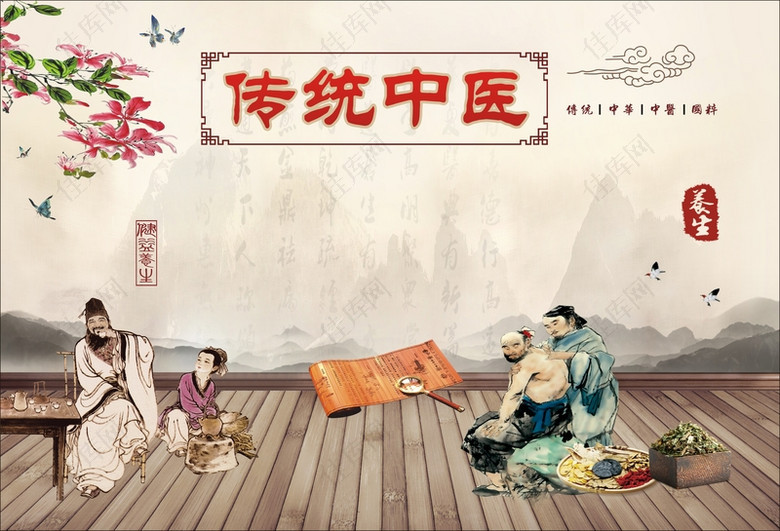 传统中医海报