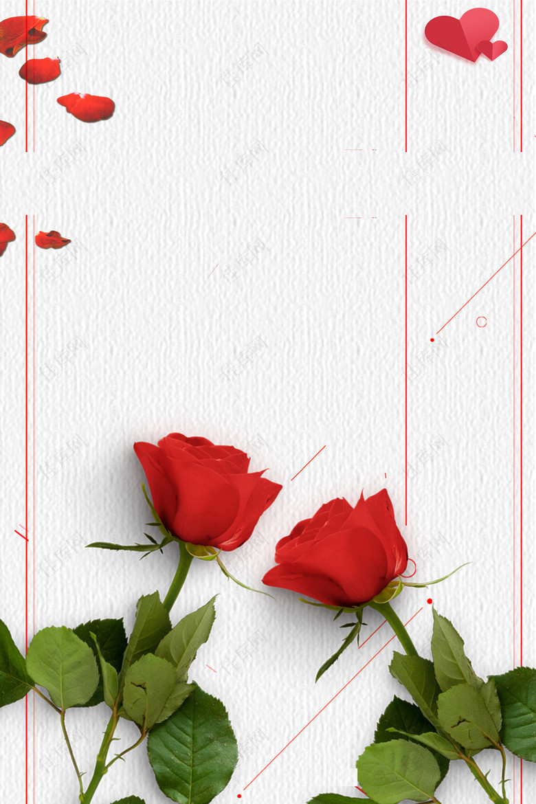 玫瑰花背景图底纹元素背景图片素材 佳库网