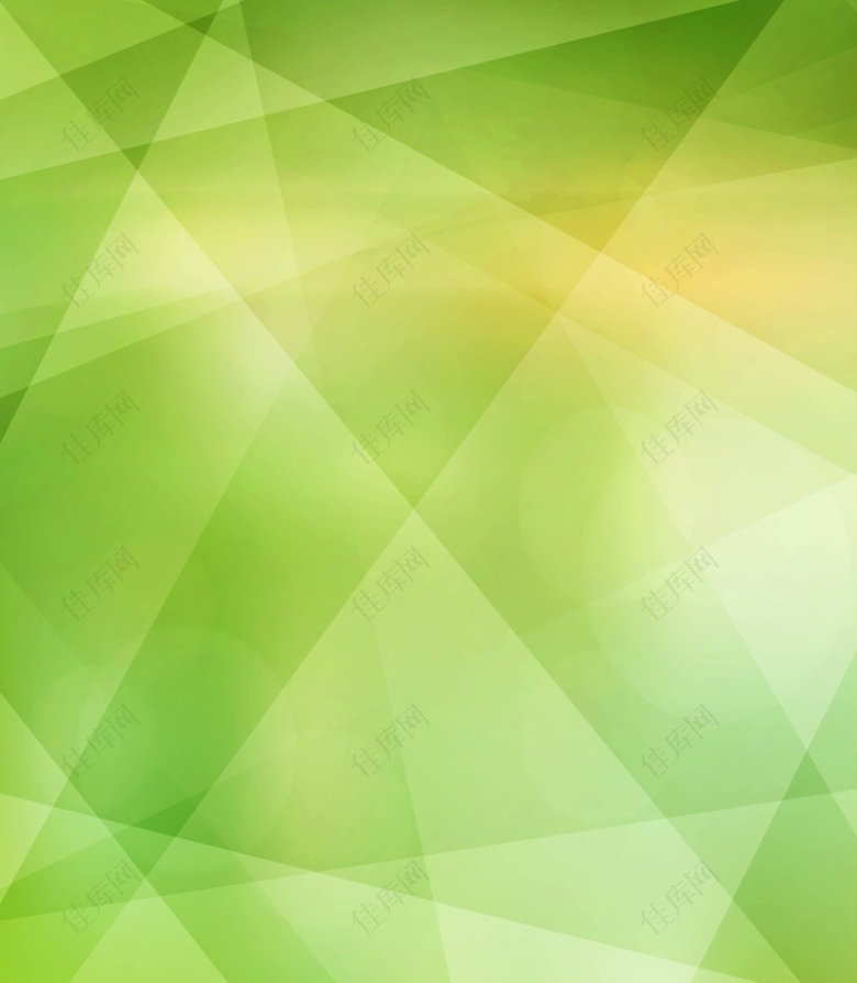 绿色几何抽象背景矢量素材