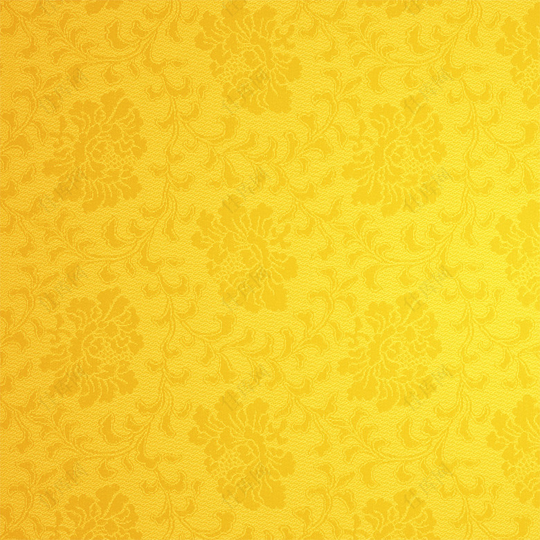 黄色经典花纹主图