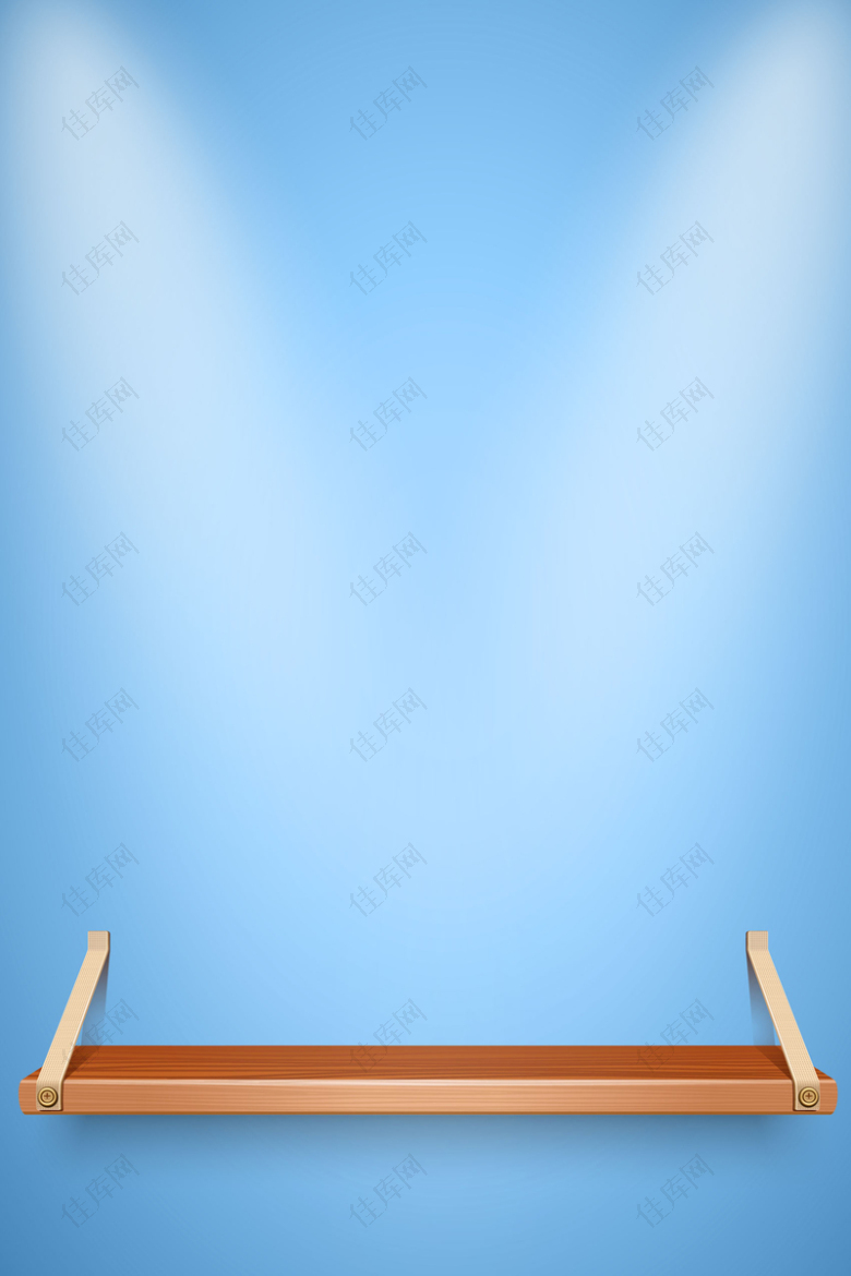 质感立体展台木板展板背景