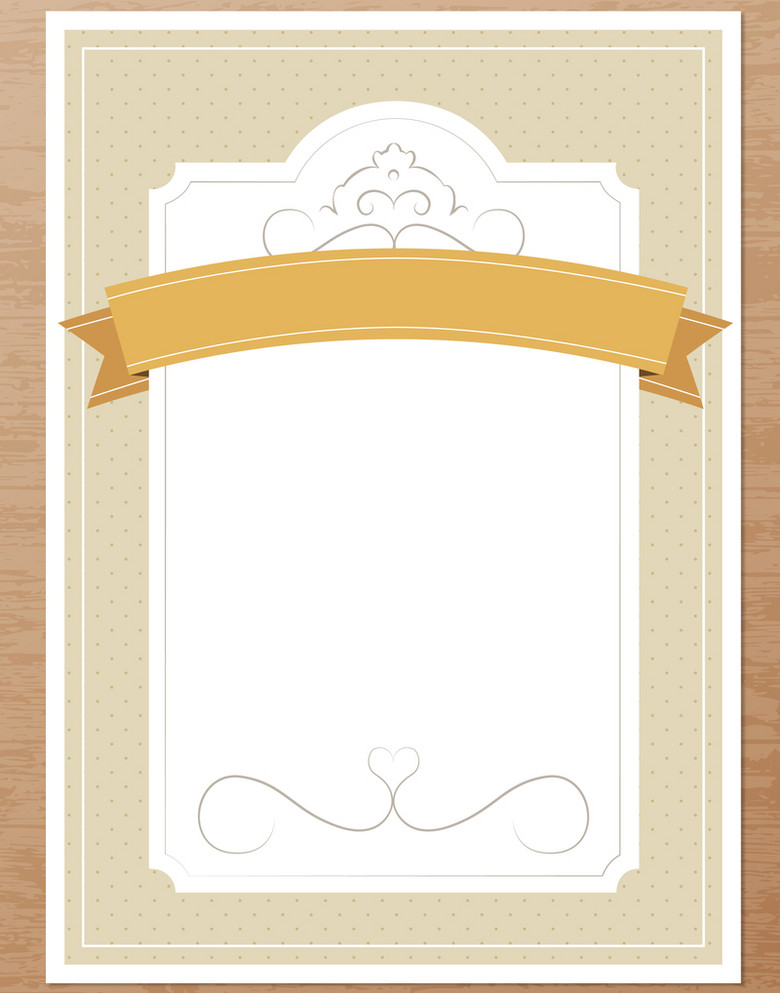 素雅婚礼卡片背景素材
