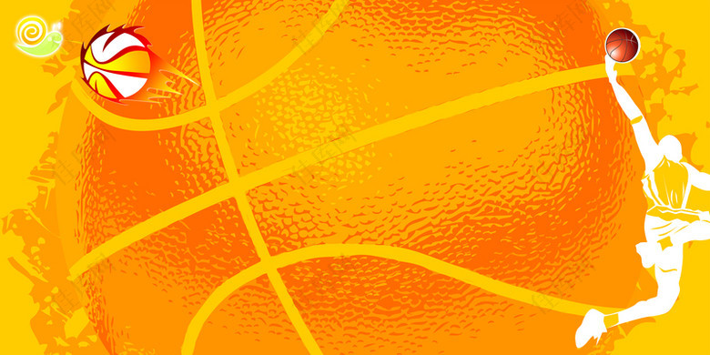 篮球纹路运动海报背景
