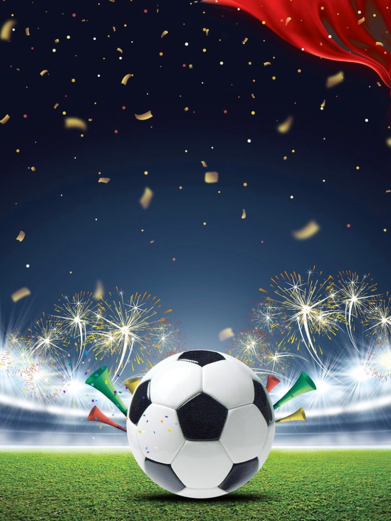 世界足球日体育运动海报