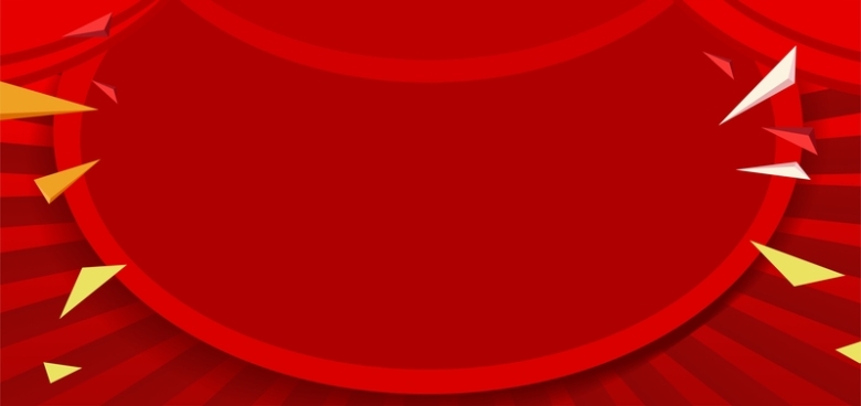 红色圆形舞台背景
