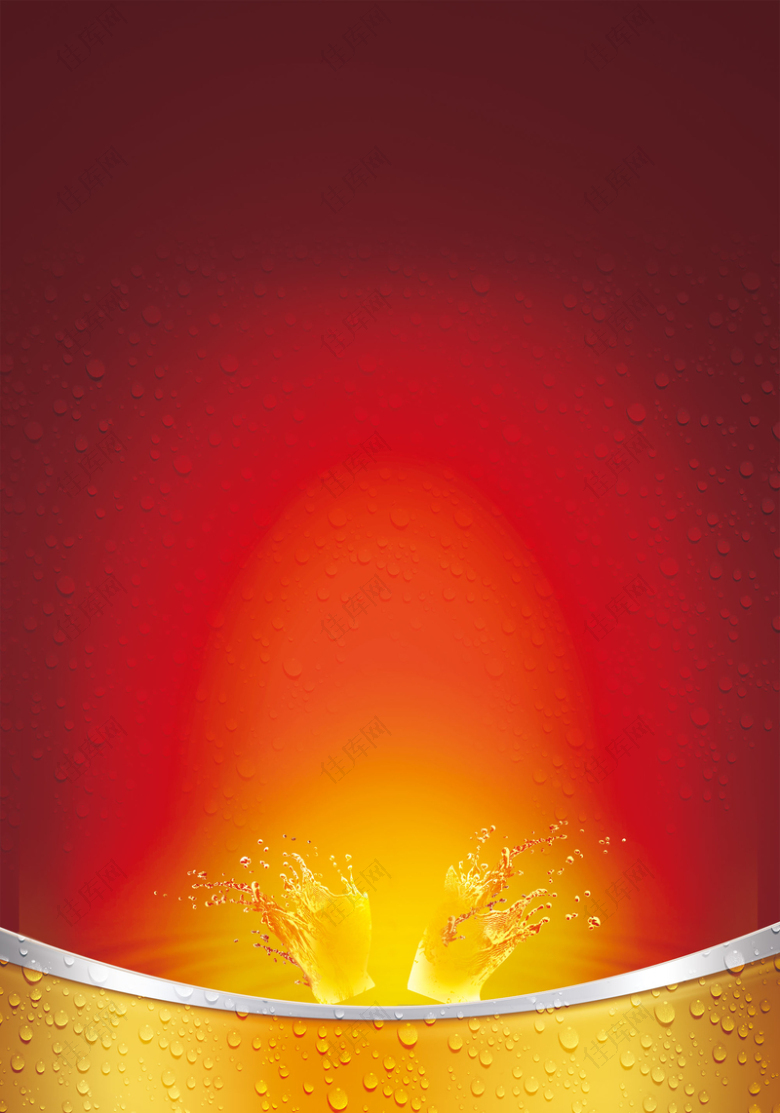 果汁饮料海报背景素材