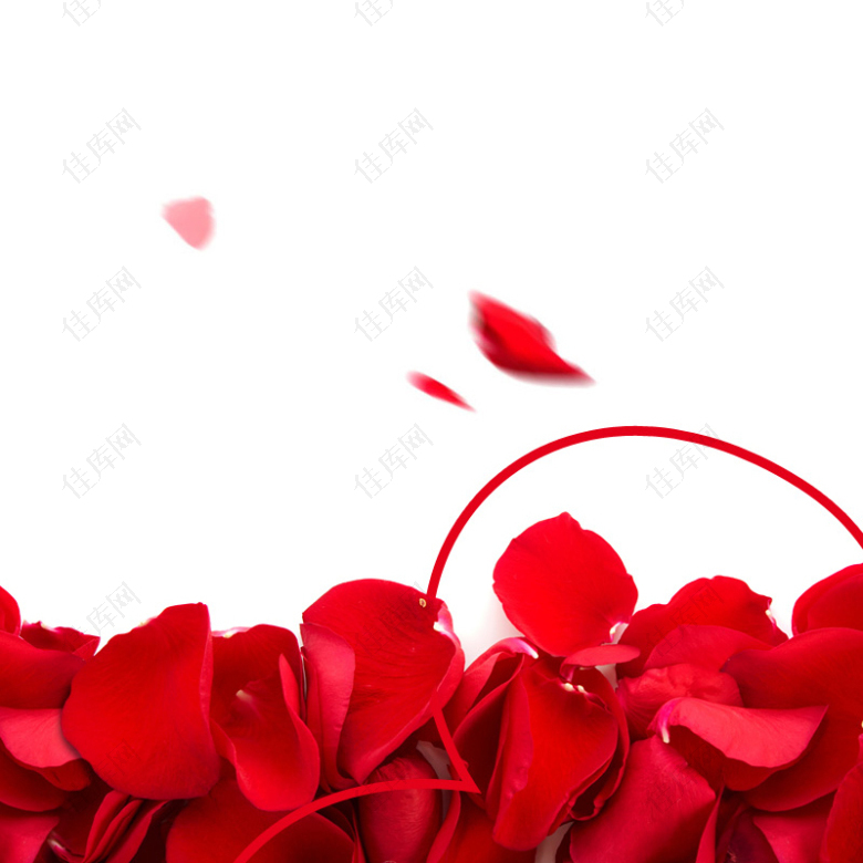 浪漫玫瑰促销推广图主图背景图