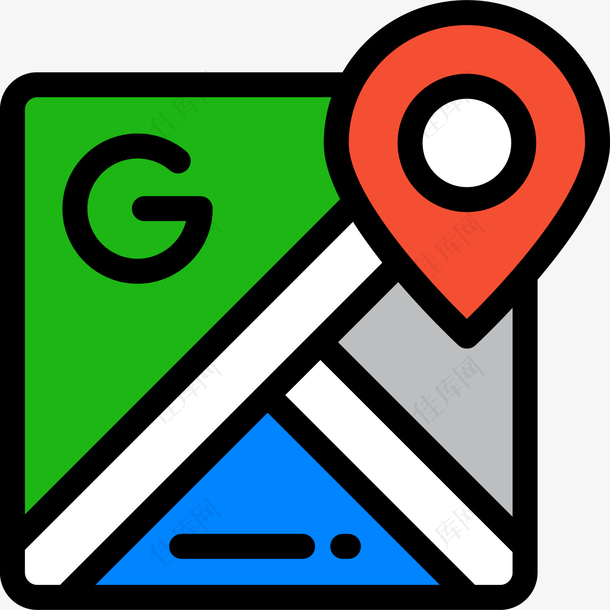 地图GPS定位地图