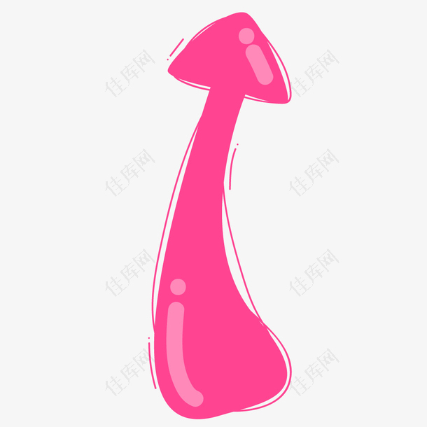 创意粉红色箭头矢量素材