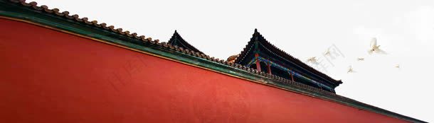 城墙围墙中国风建筑