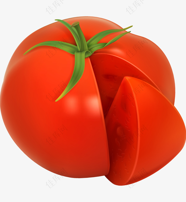 精美蔬菜西红柿番茄