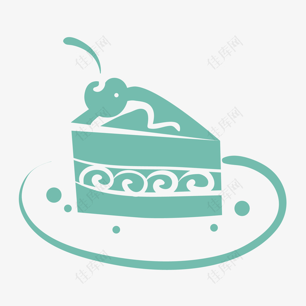 蛋糕装饰图