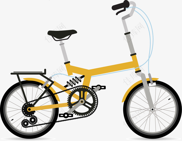 小黄自行车轮胎