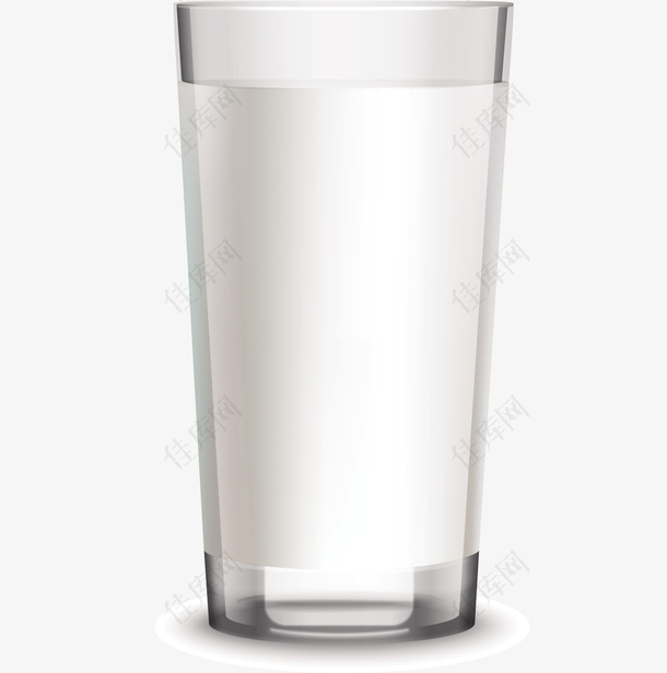 一杯白色玻璃杯子
