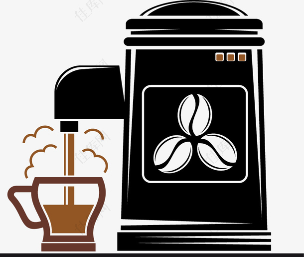 咖啡图标设计矢量素材