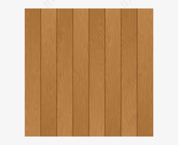 优雅咖啡色木制地板矢量素材