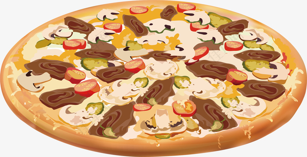 食物意式美食披萨
