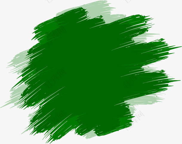绿色涂鸦