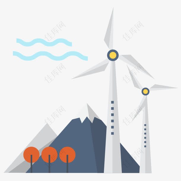 新能源发电风力清洁