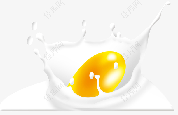 牛奶鸡蛋图
