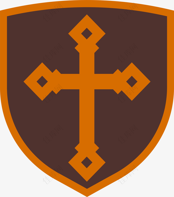 十字架盾牌设计