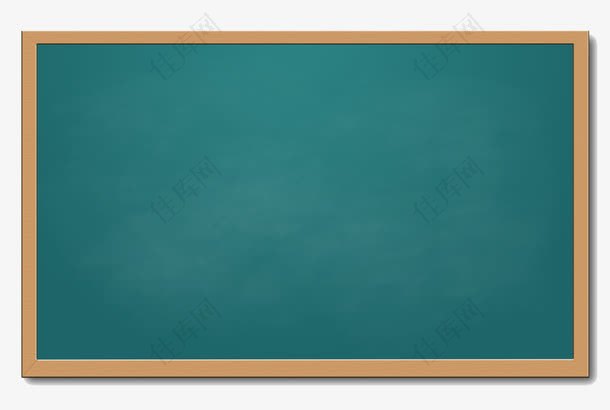 蓝色学校教室用蓝色黑板