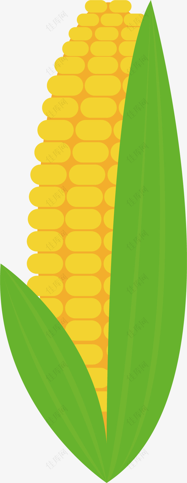 矢量PPT创意设计玉米图标