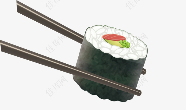 日式美味寿司海报