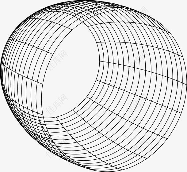 线条几何图形网状矢量创意抽象线