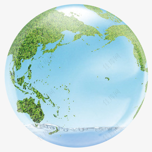 世界绿色地球环保海报