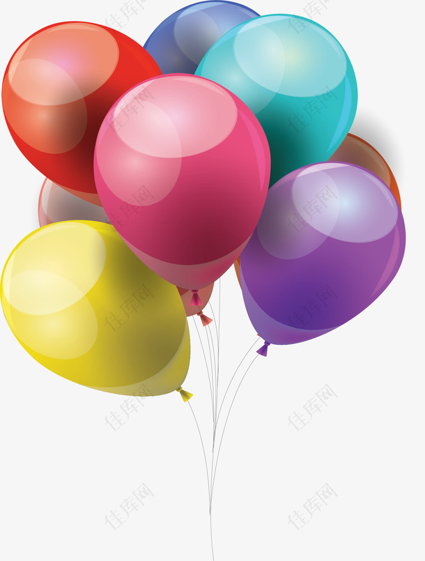 珠光色儿童节气球