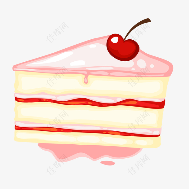 卡通水果蛋糕设计