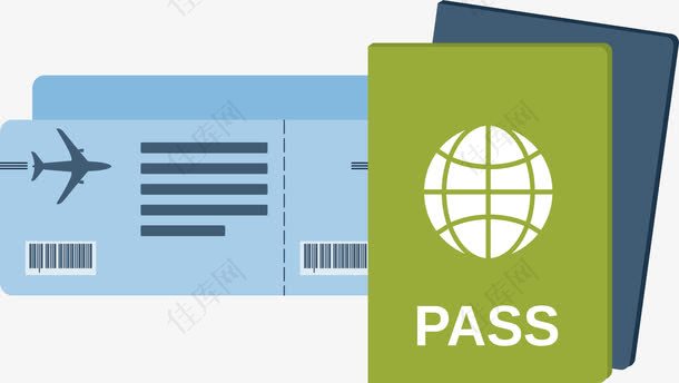 国际旅游护照机票