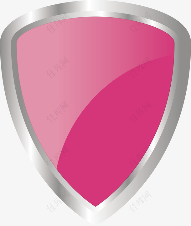 粉色盾牌
