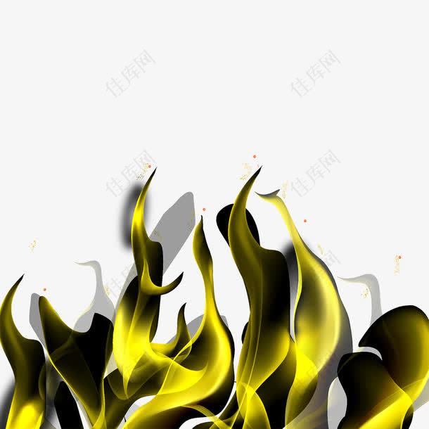 黄色火焰