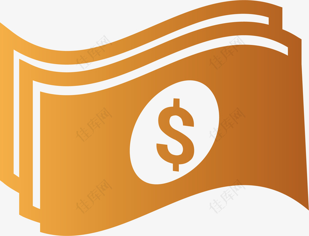 钞票金融商务图标